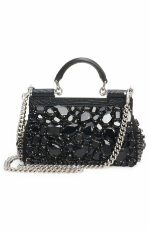 Small Kim Sicily Crystal Embellished Handbag